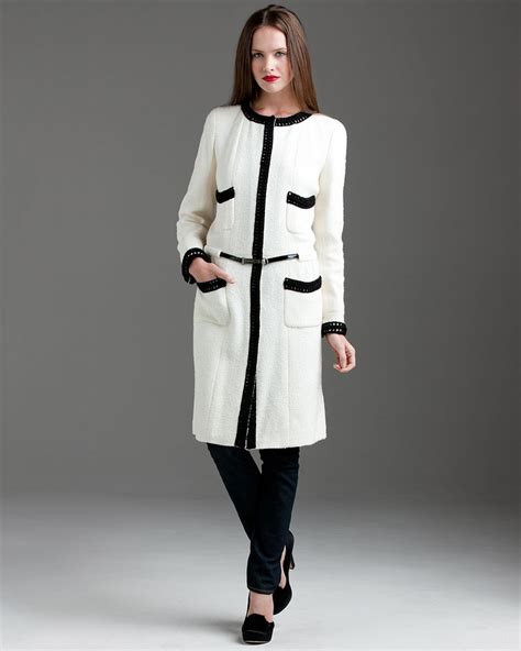 manteau style chanel|chanel look 7 dresses.